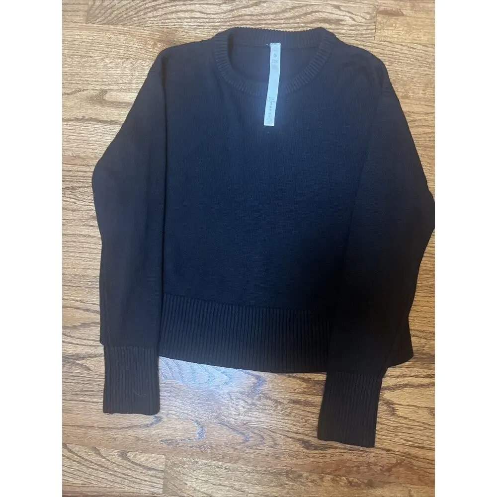 Lululemon Size XS/S Cashlu Boxy Crewneck Sweater - Picture 4 of 6
